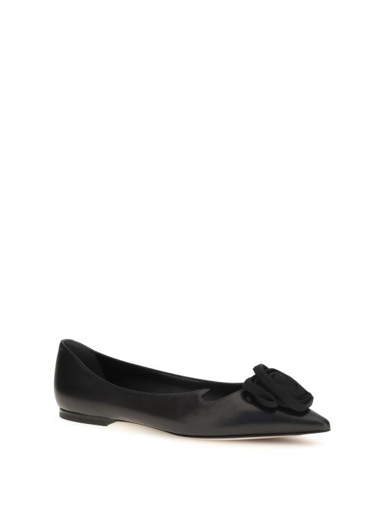 26FW 로저비비에 플랫 슈즈 RVW50243560VNV BLACK - ROGER VIVIER