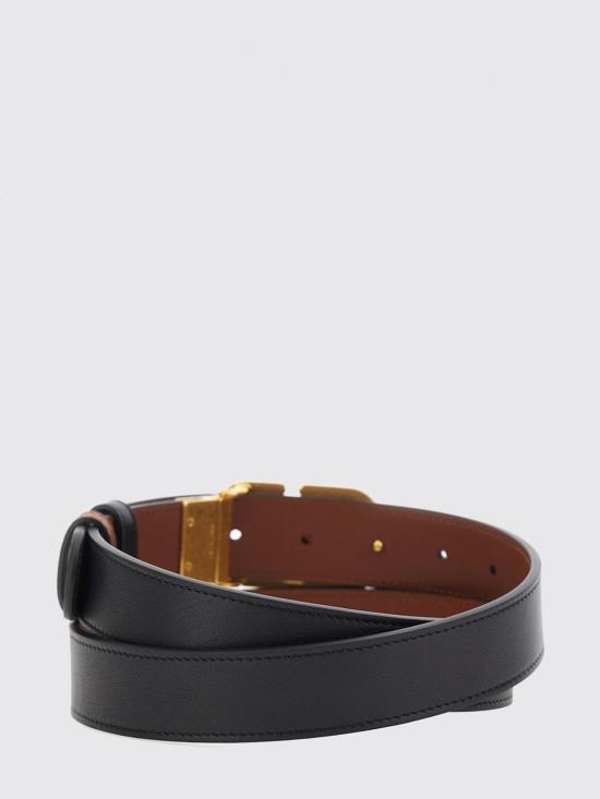 26FW 발렌티노 가라바니 레귤러 벨트 8W2T0SQ3IYR DRN Black - VALENTINO GARAVANI