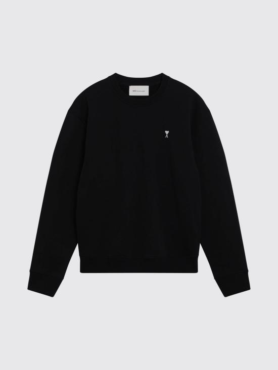 26FW 아미 ADC 크루넥 스웨트 셔츠 HSW763730 045 Black - AMI