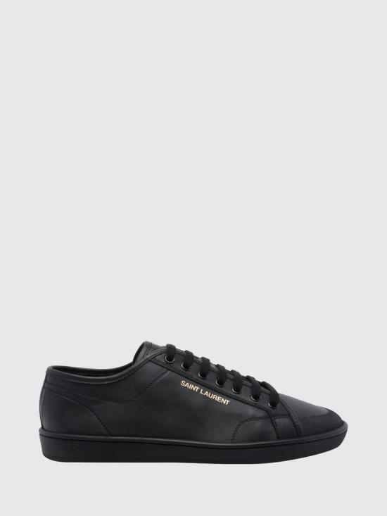 26FW 생로랑 GYM 짐 스무스 레더 스니커즈 82008700N00 1000 Black