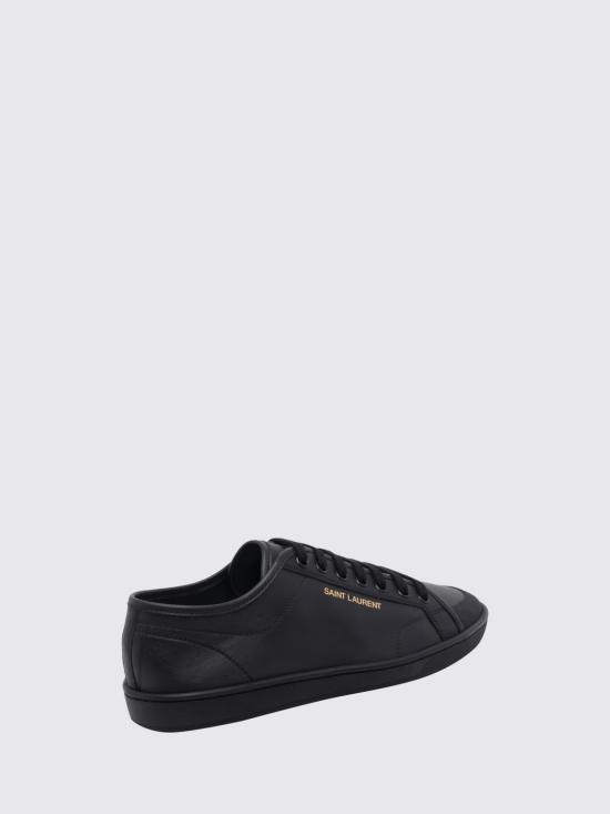 26FW 생로랑 GYM 짐 스무스 레더 스니커즈 82008700N00 1000 Black - SAINT LAURENT