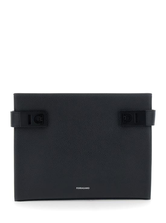 26FW 살바토레 페라가모 클러치/파우치 241780 BLACK