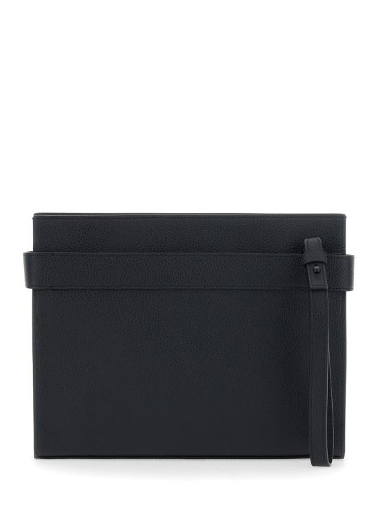 26FW 살바토레 페라가모 클러치/파우치 241780 BLACK - SALVATORE FERRAGAMO
