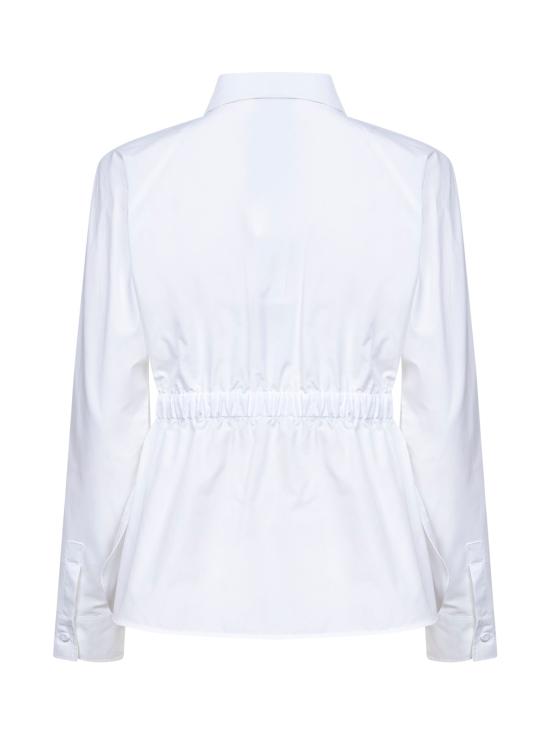 26SS 막스마라 Tazzina 드로스트링 셔츠 2611111052600MXMTAZZINA001 WHITE - MAX MARA