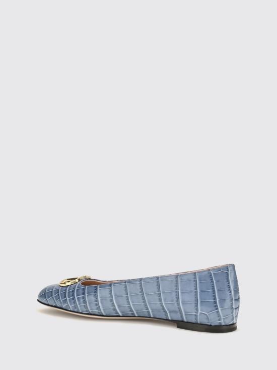26FW 발렌티노 가라바니 플랫 슈즈 S0PI8LUR 4MA Blue - VALENTINO GARAVANI