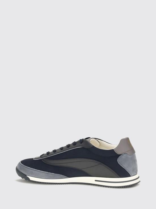 26FW 브루넬로 쿠치넬리 스니커즈 MZUGNIA357 CBJ62 Blue - BRUNELLO CUCINELLI