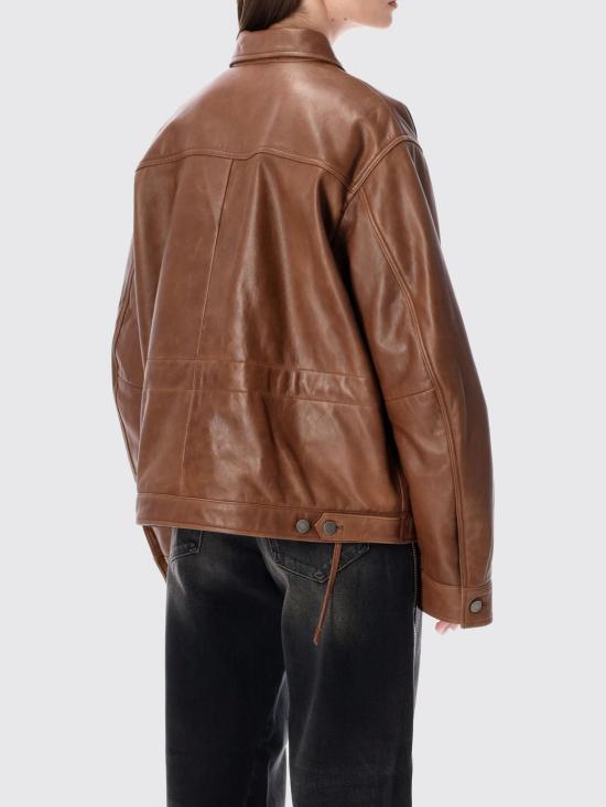 26FW 하이쿠레 가죽 자켓 HEW09131PL008TP C0081 Leather - HAIKURE
