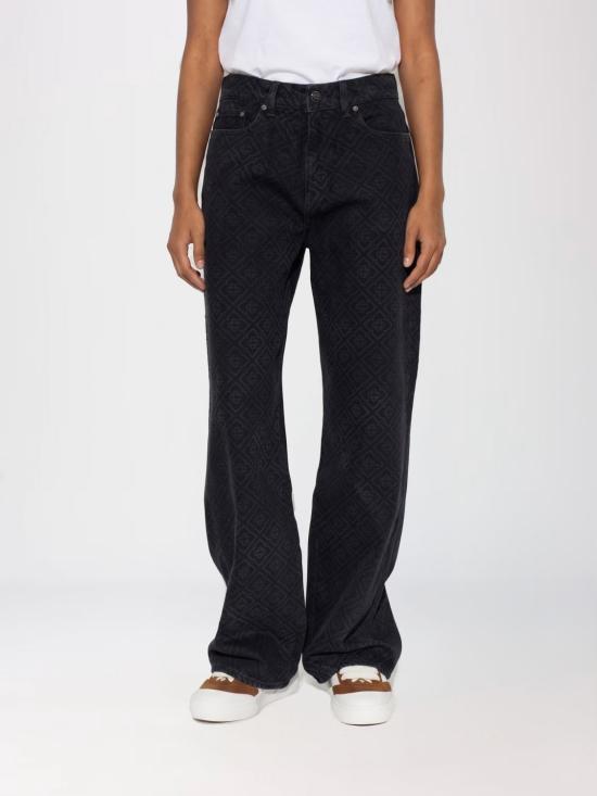 26FW 카사블랑카 데님 팬츠 WPF26DN01601 099 Black