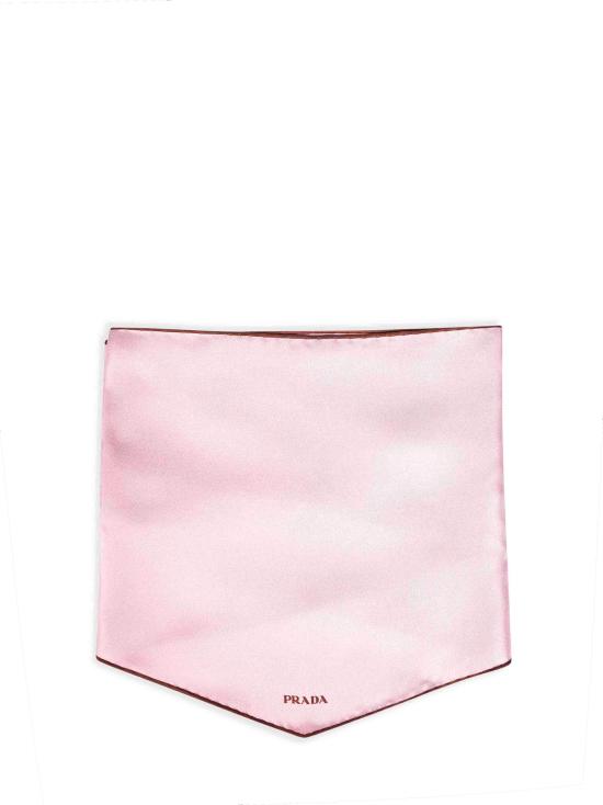 26FW 프라다 프린티드 트윌 스카프 1FF0732HH9F0BQT PINK - PRADA