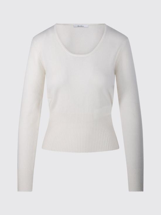26FW 막스마라 스웨터 2621366142600 001 White - MAX MARA