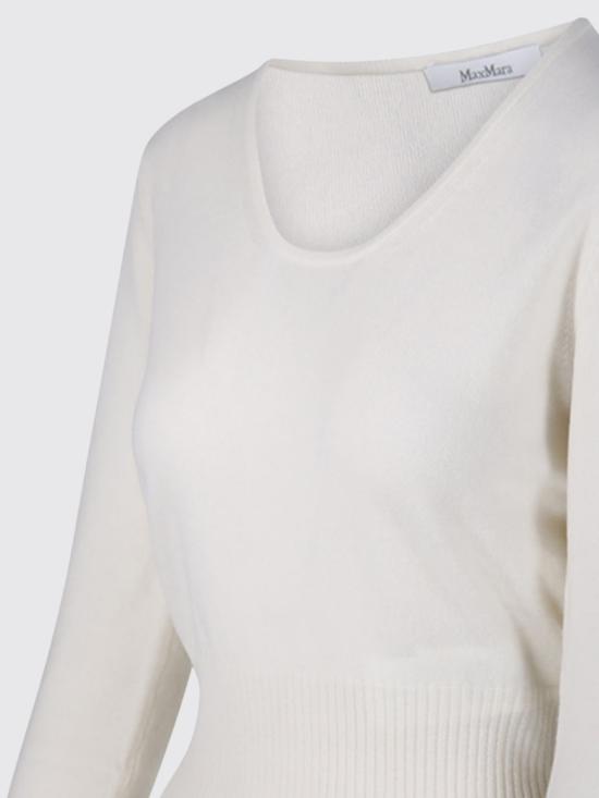 26FW 막스마라 스웨터 2621366142600 001 White - MAX MARA