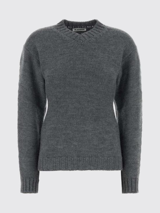 26FW 질샌더 스웨터 J02GP0259J14866 034 Grey - JIL SANDER
