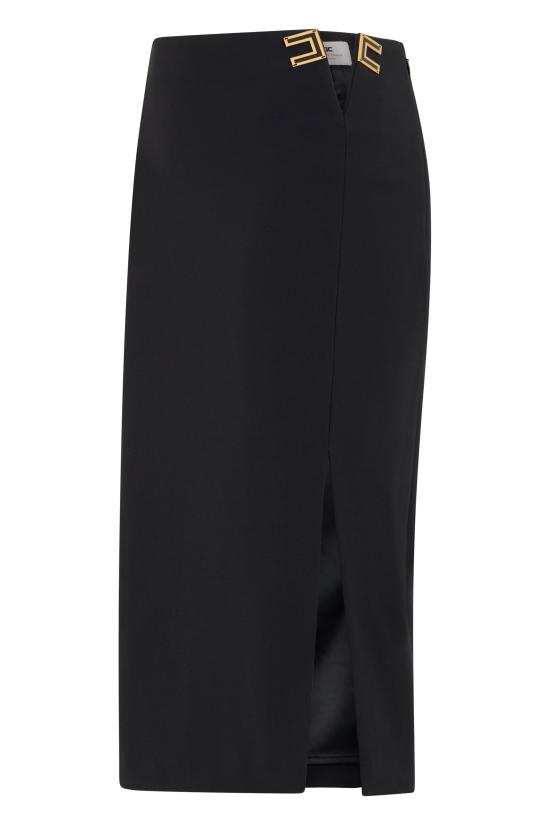 26SS 엘리자베타프랜치 스커트 GO14761E2 BLACK - ELISABETTA FRANCHI