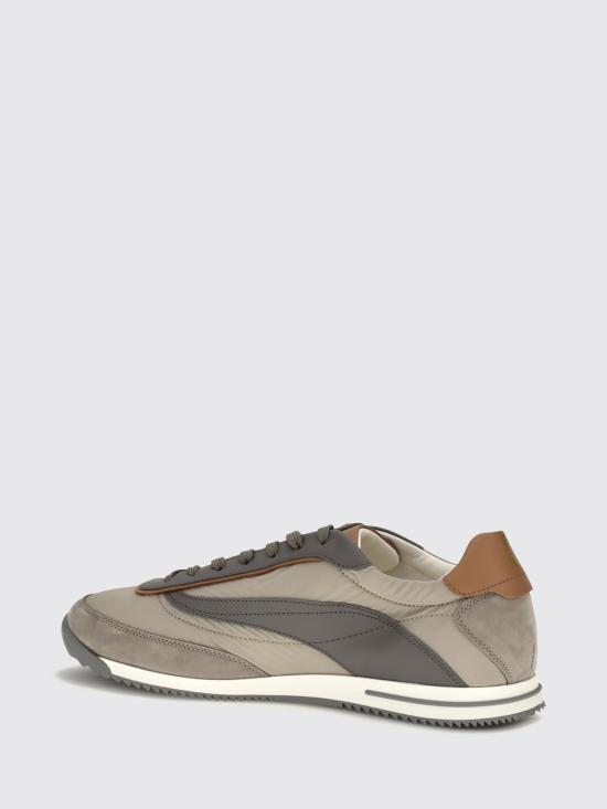 26FW 브루넬로 쿠치넬리 스니커즈 MZUMNGA357 CHC90 Kaki - BRUNELLO CUCINELLI
