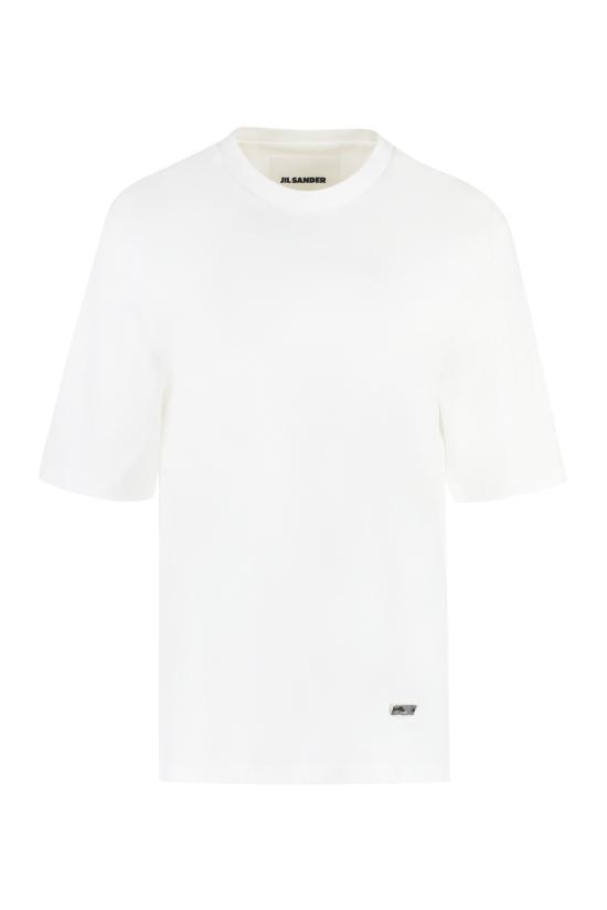  질샌더 폴로 티셔츠 J02GC0109 WHITE