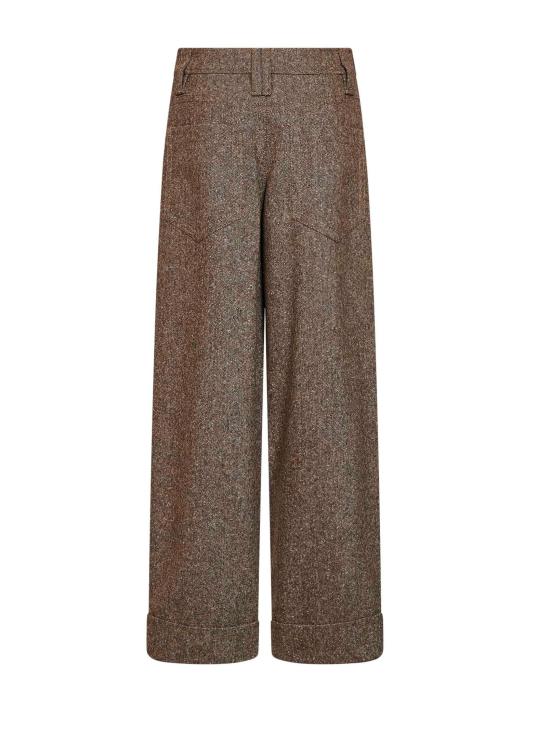 26FW 브루넬로 쿠치넬리 팬츠 MD002P9353 C002 BROWN - BRUNELLO CUCINELLI