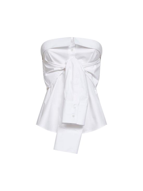 26SS 쥬세페 디 모라비토 블라우스 06SSTO4171630201 WHITE