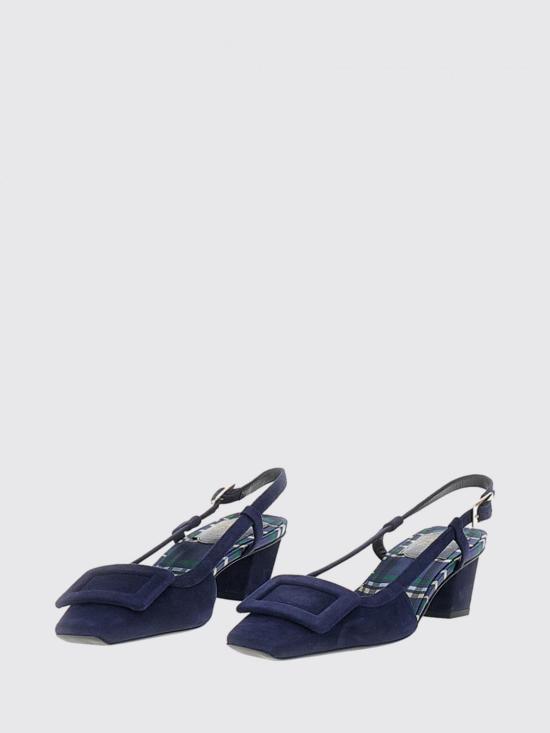 26FW 로저비비에 힐/펌프스 RVW00635340HR0 U824 Blue - ROGER VIVIER