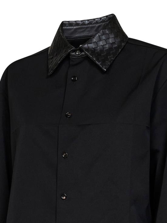 26FW 보테가베네타 셔츠 A002QUV6DB01010 BLACK - BOTTEGA VENETA