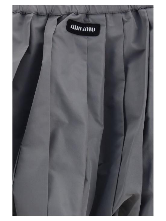 26FW 미우미우 스커트 MG2723SOOO121I GRAY - MIU MIU