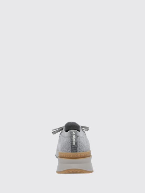 26FW 브루넬로 쿠치넬리 스니커즈 MZUWLBO253 CYM46 Grey 1 - BRUNELLO CUCINELLI