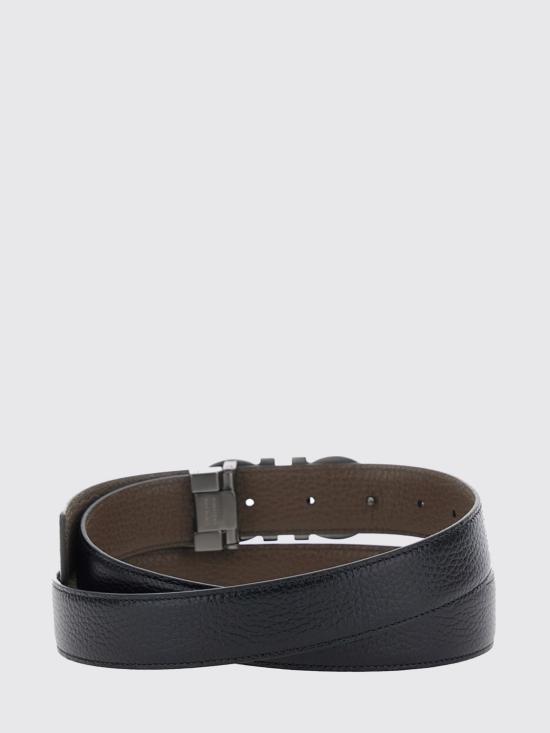 26FW 살바토레 페라가모 간치니 리버시블 레더 벨트 670428 780486 Black - SALVATORE FERRAGAMO