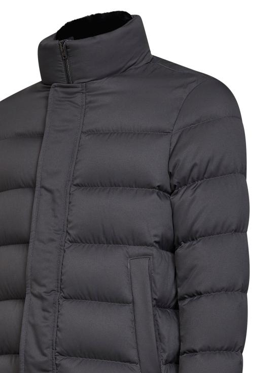 26FW 에르노 아렌델레 포 퍼 봄버 다운 자켓 PI001019U12414Z9487 GRAY - HERNO