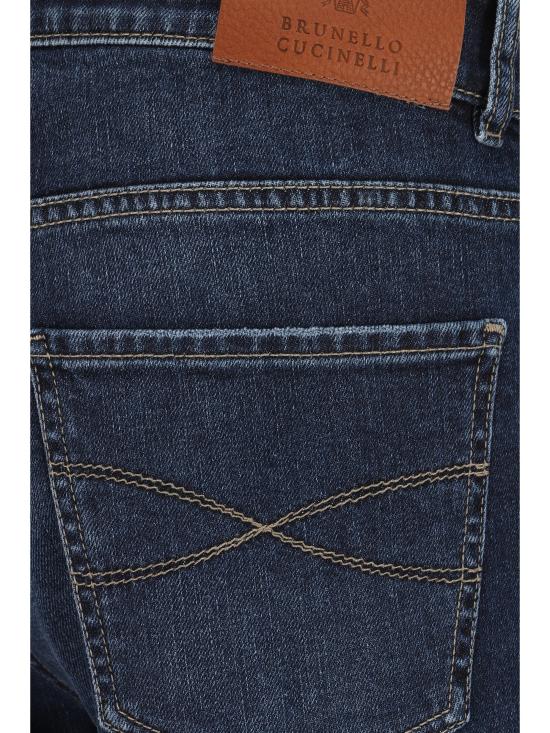 26FW 브루넬로 쿠치넬리 라이트웨이트 데님 팬츠 M283PD3210 NAVY - BRUNELLO CUCINELLI