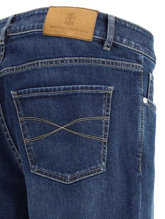 26FW 브루넬로 쿠치넬리 라이트웨이트 데님 팬츠 M283PD3210 NAVY - BRUNELLO CUCINELLI