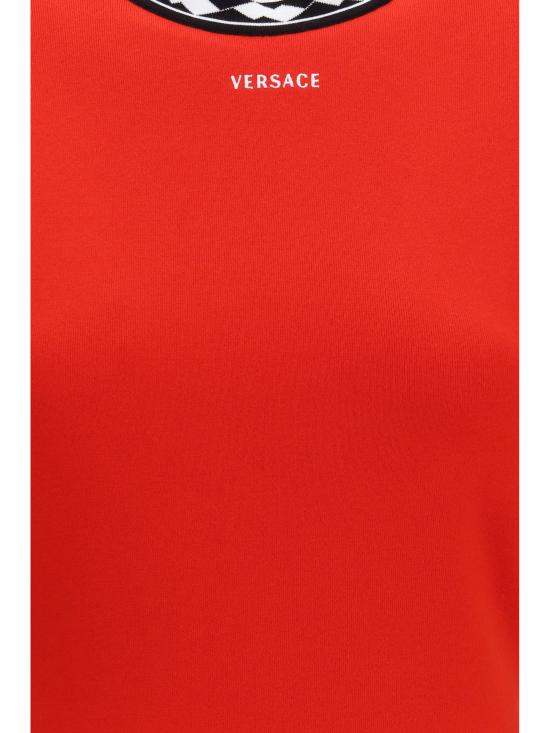 26FW 베르사체 원피스 10257671A18356 RED - VERSACE