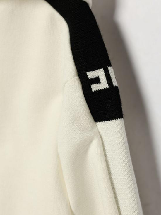 26FW [키즈] 엘리자베타프랜치 풀오버 EGFE064CFF017 0077 White - ELISABETTA FRANCHI
