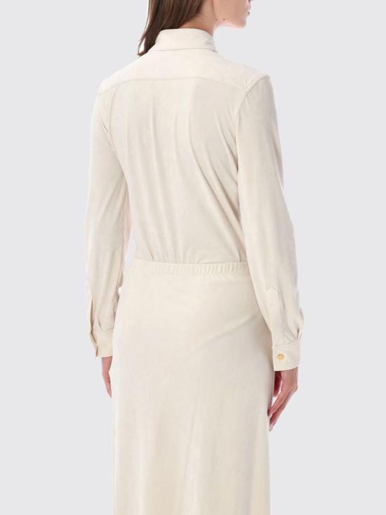 26FW 알베르타 페레티 탑 11016645 0003 Ivory - ALBERTA FERRETTI