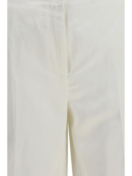 26SS 토템 팬츠 262WRB0358FB0623 WHITE - TOTEME
