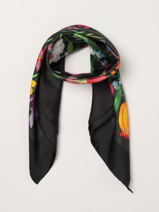 26FW 구찌 머플러/스카프 8747693G001 1060 Black - GUCCI