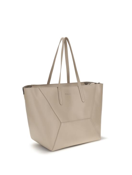 26SS 브루넬로 쿠치넬리 모닐리 카프스킨 BC 듀오 백 MBXAD2571 BEIGE - BRUNELLO CUCINELLI