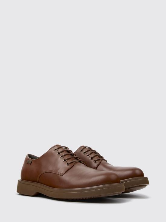 26SS 캠퍼 노만 레이스업 슈즈 K100998 009 NORMAN 0 Brown - CAMPER
