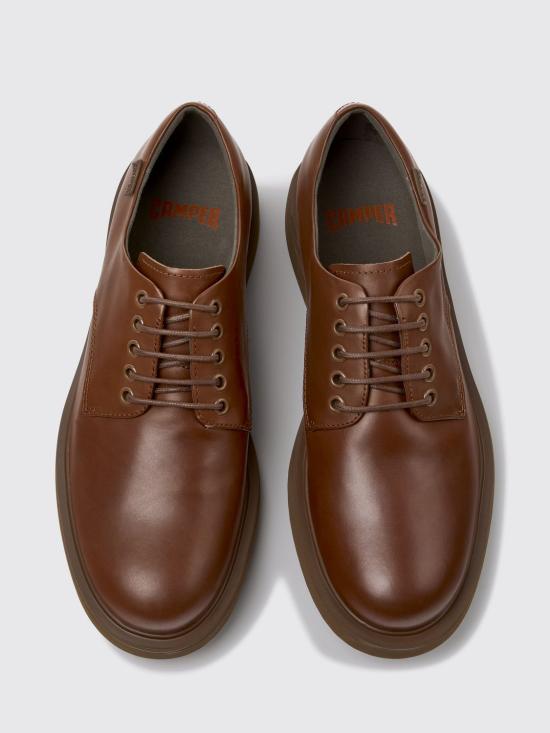 26SS 캠퍼 노만 레이스업 슈즈 K100998 009 NORMAN 0 Brown - CAMPER
