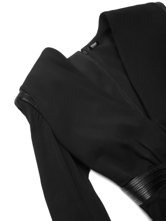  베르사체 바디수트 티셔츠 10219831A14475 BLACK - VERSACE