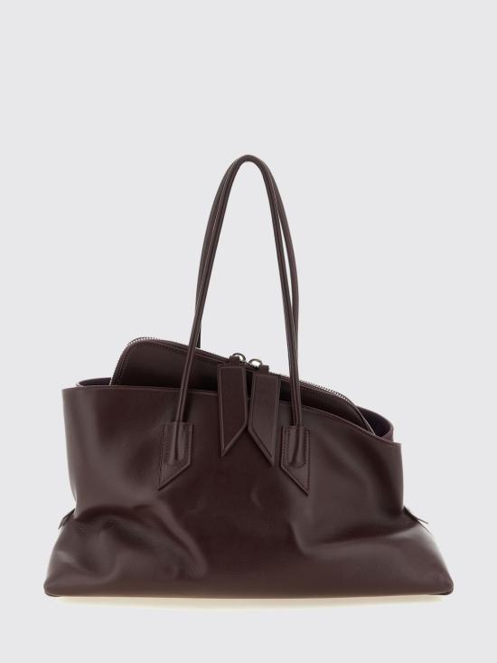 26FW 디 아티코 라 파세지아타 미디엄 탑 핸들 백 250WAH00054LBT019AA 851 Brown