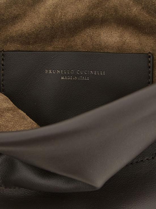 26FW 브루넬로 쿠치넬리 크로스백 MBXAD2808P C8279 Brown - BRUNELLO CUCINELLI