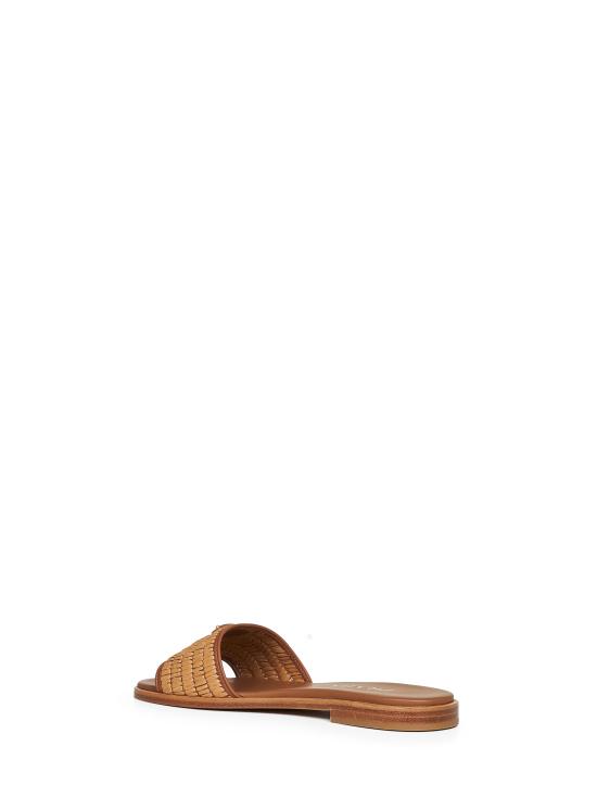 26SS 프라다 레더 슬라이드 1XX758B0102ACSF098L CAMEL - PRADA
