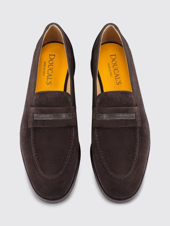 26FW 듀칼 로퍼 DD8944ELEAUF252 TL03 Mahogany - DOUCAL’S