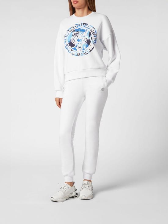 26SS 플레인스포츠 스웨터 PADCWJO0972SJO001N 0107 White - PLEIN SPORT
