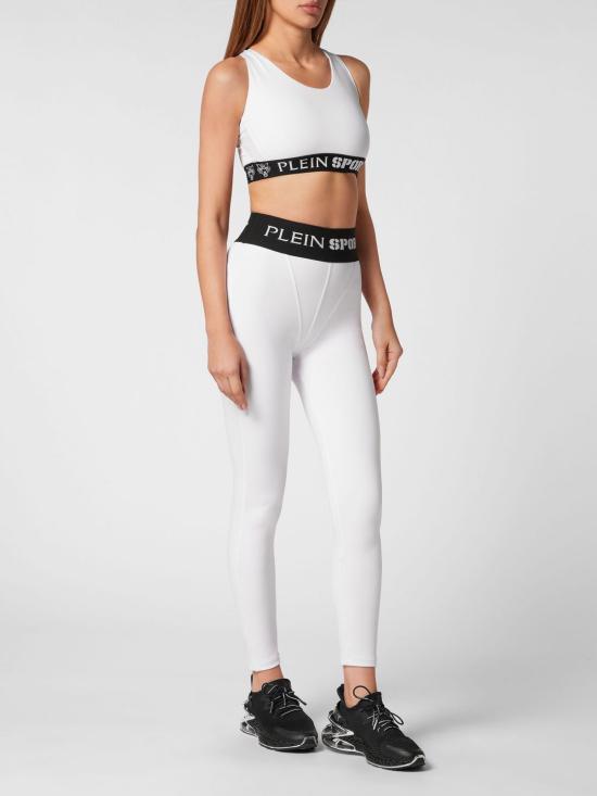 26SS 플레인스포츠 탑 PADCWJK0145STE003N 01 White - PLEIN SPORT