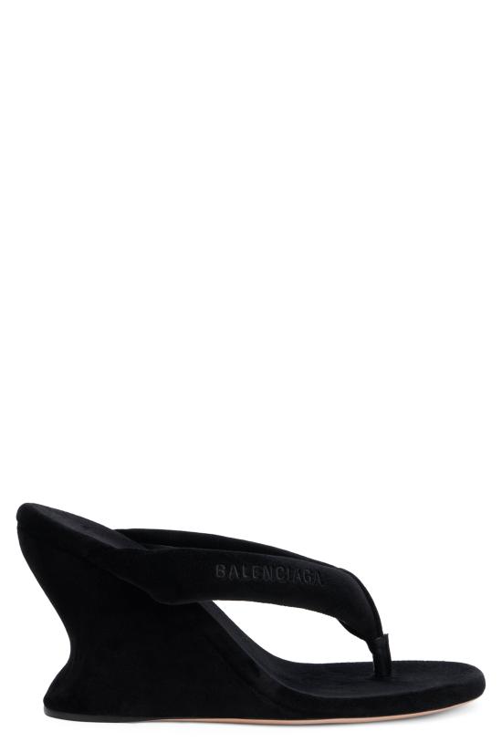 26FW 발렌시아가 샌들 876727 BLACK