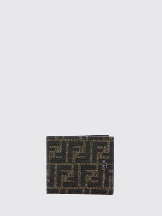 26FW 펜디 FF 바이폴드 월렛 7M0169ALWK F0L3T Brown