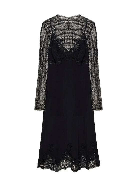 26FW 에르마노 설비노 원피스 D492Q321APILMILM95708 BLACK - ERMANNO SCERVINO