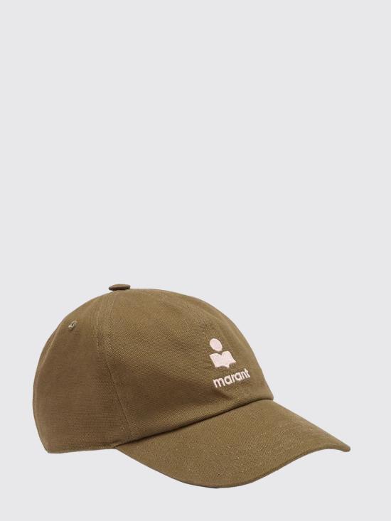 26FW 이자벨마랑 토마스 로고 볼캡 CQ053XFAD1C05A KILK Kaki