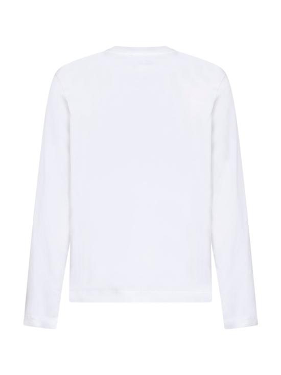 26FW 아미 스몰 하트 로고 롱슬리브 티셔츠 BFUTS235724100 WHITE - AMI