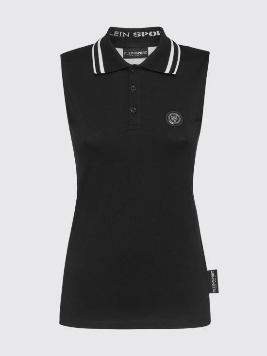 26SS 플레인스포츠 폴로 티셔츠 PACCWTK2828SJY001N 02 Black - PLEIN SPORT